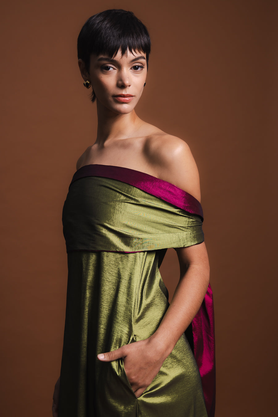 Vestido Cork Pistacho