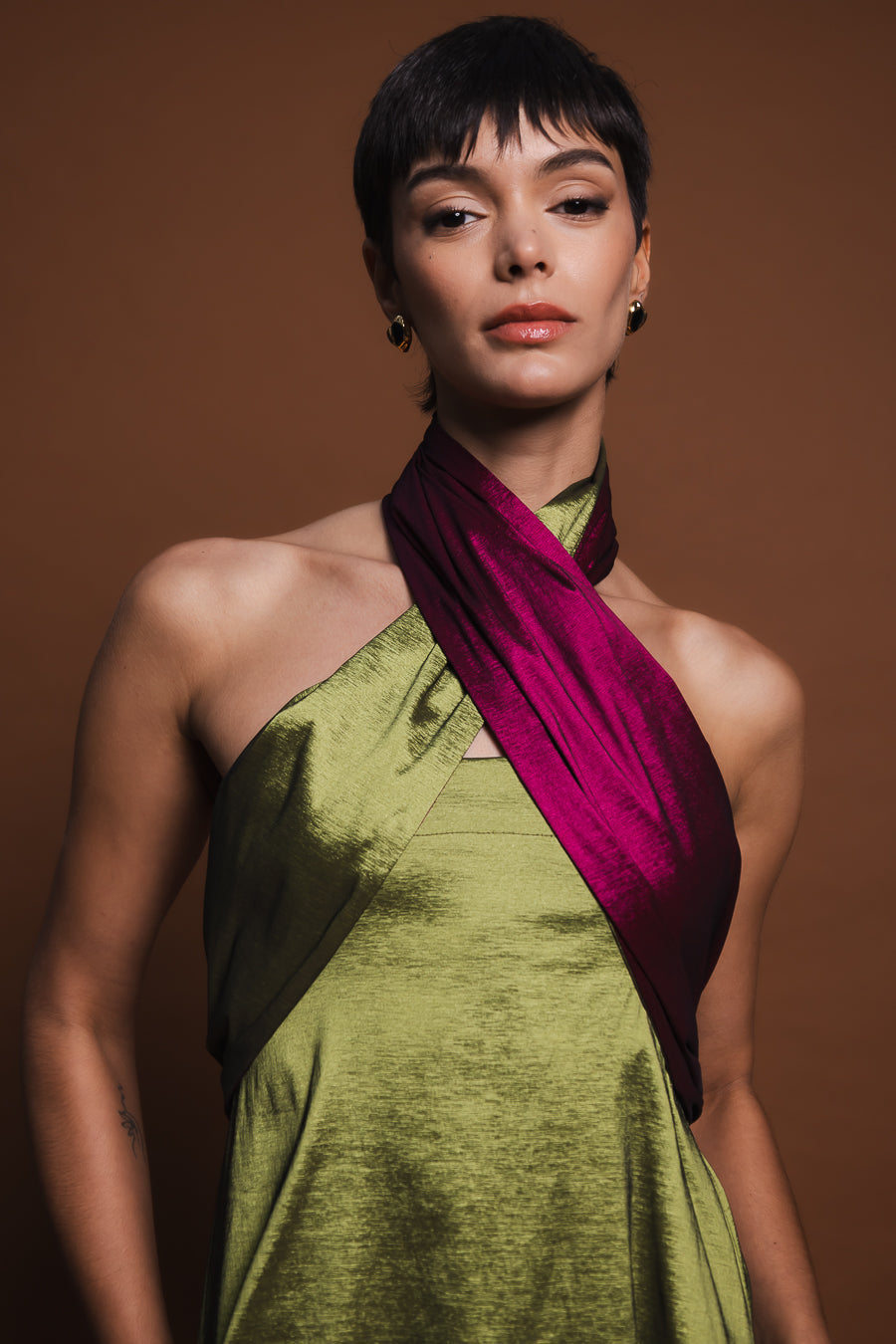 Vestido Cork Pistacho