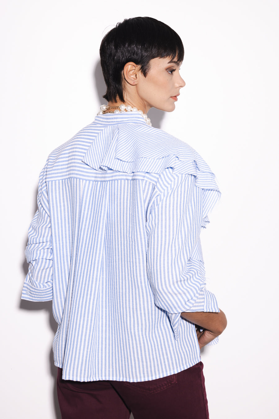Camisa Simona Rayada