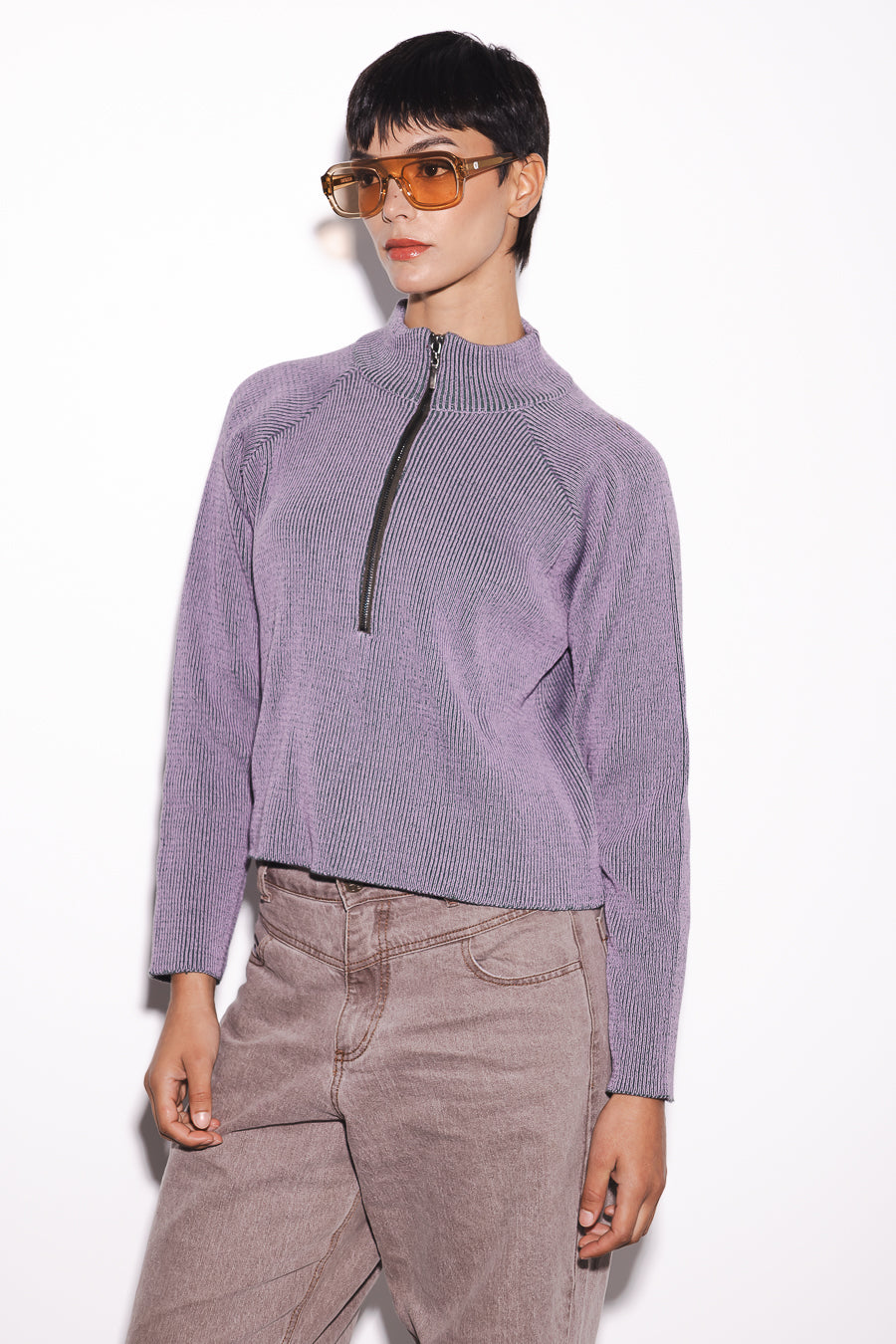 Sweater Greco Lila - PREVENTA ENTREGA 15/5