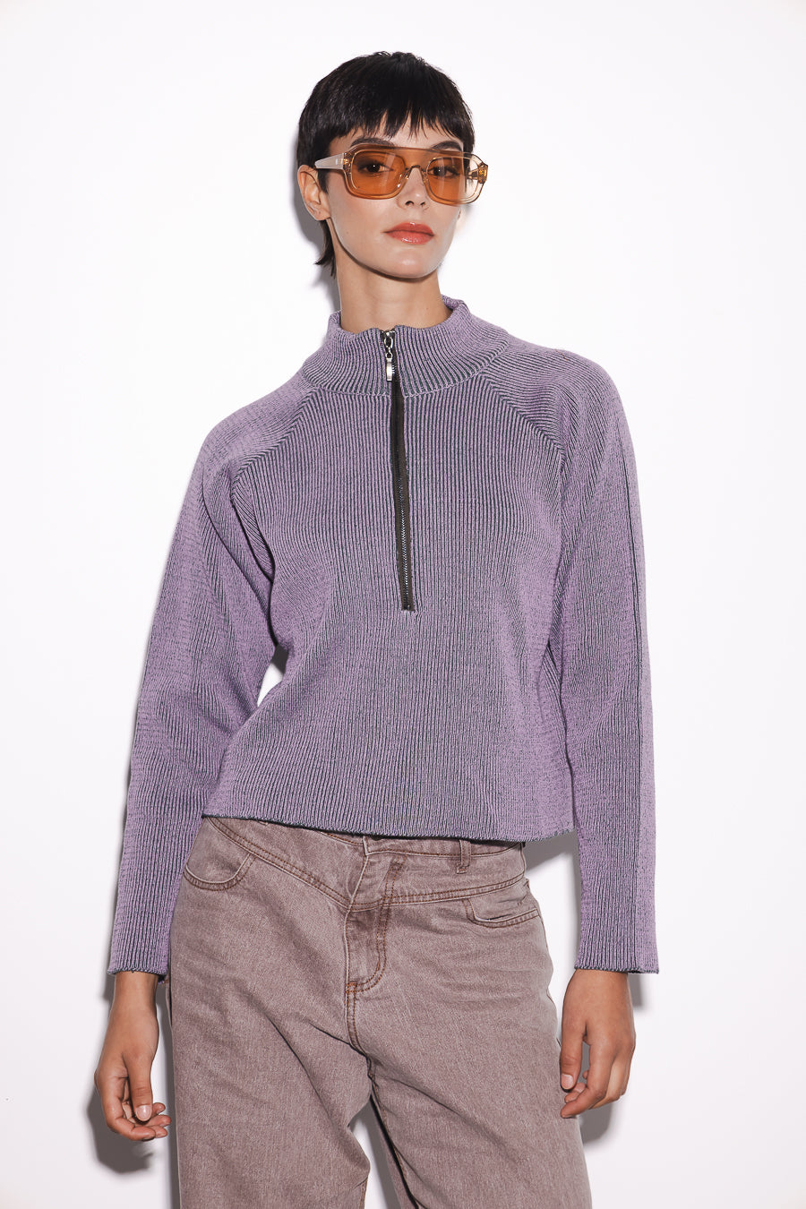 Sweater Greco Lila - PREVENTA ENTREGA 15/5