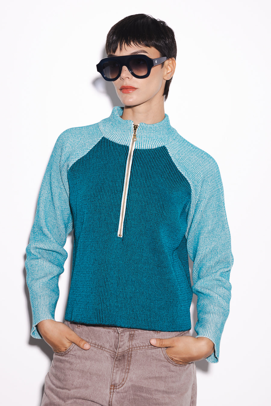 Sweater Greco Verde - PREVENTA ENTREGA 15/5