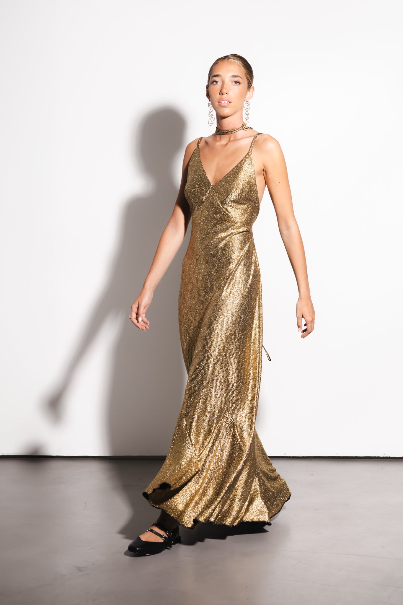 Vestido Tuna Dorado