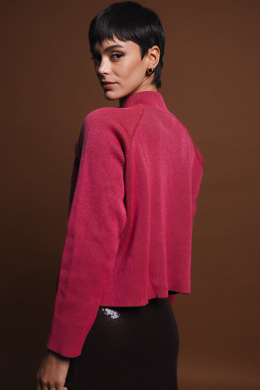 Sweater Greco Fucsia