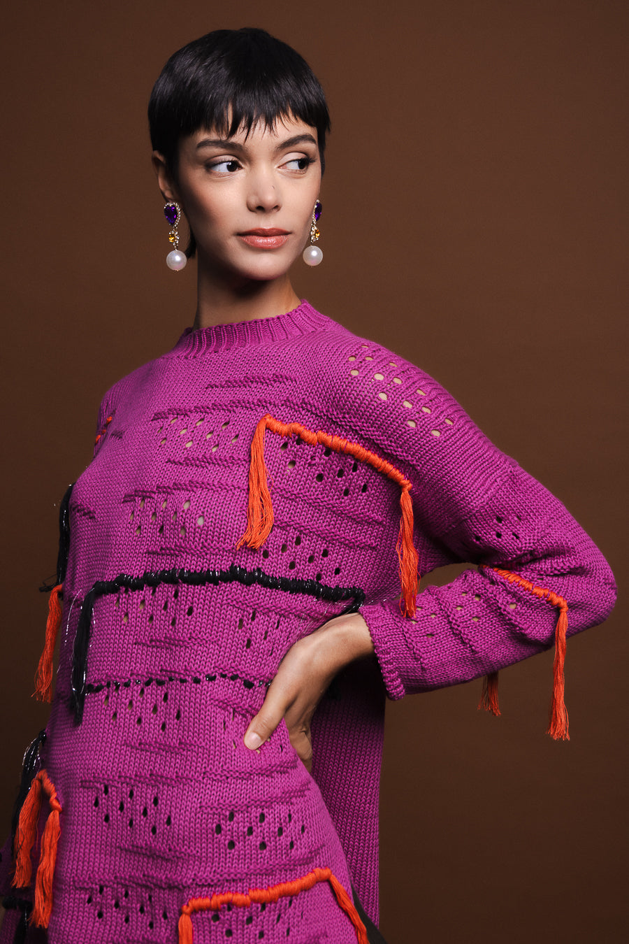 Sweater Cosecha Morado