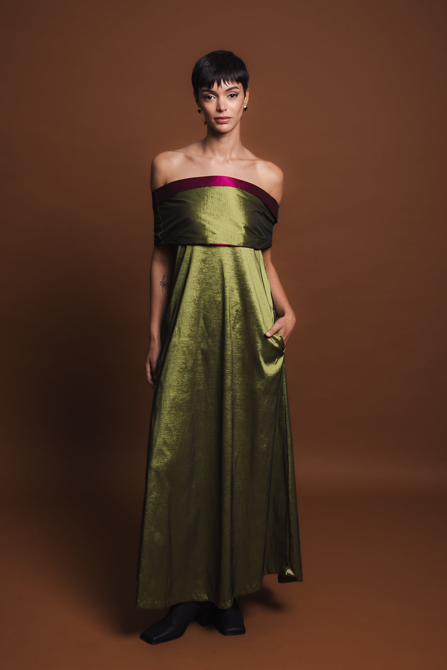 Vestido Cork Pistacho