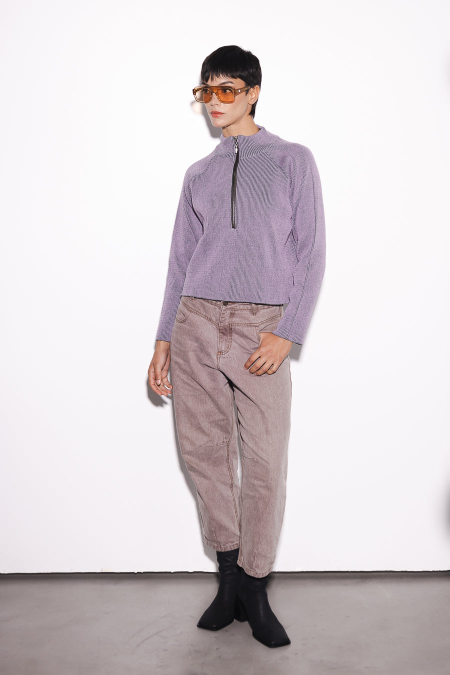 Sweater Greco Lila - PREVENTA ENTREGA 15/5