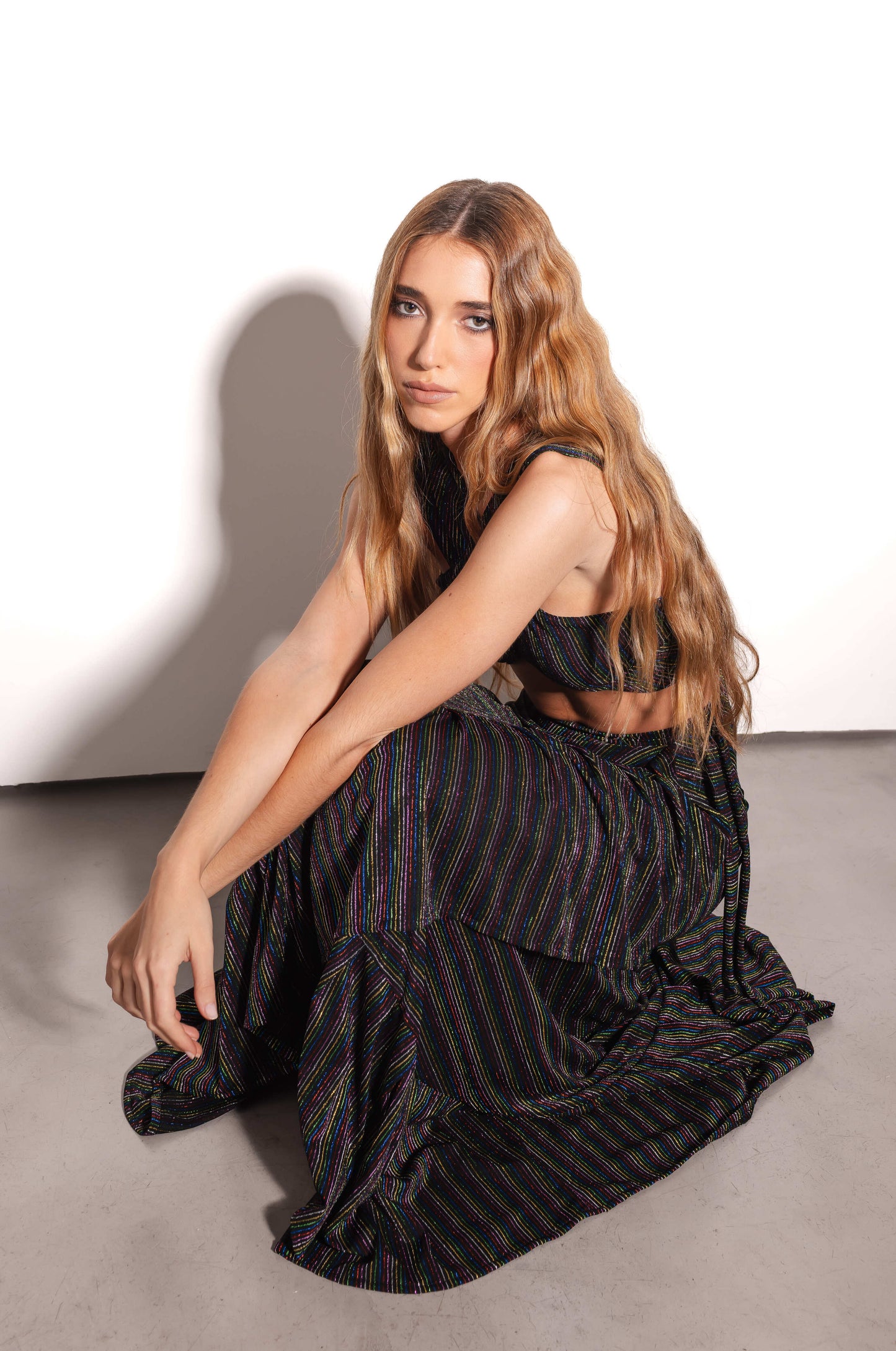 Falda Sol Multicolor