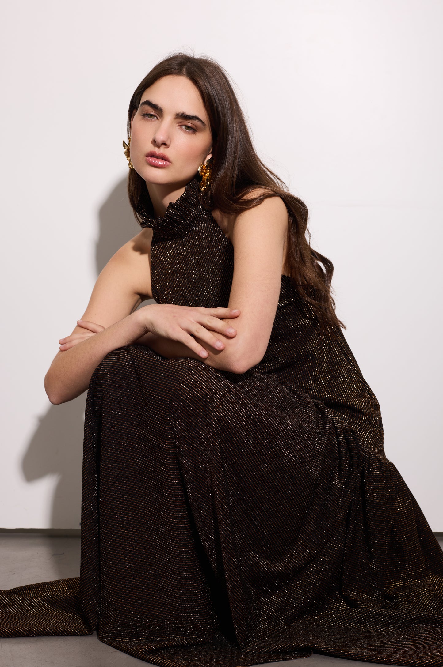 Vestido Tateti Cobre