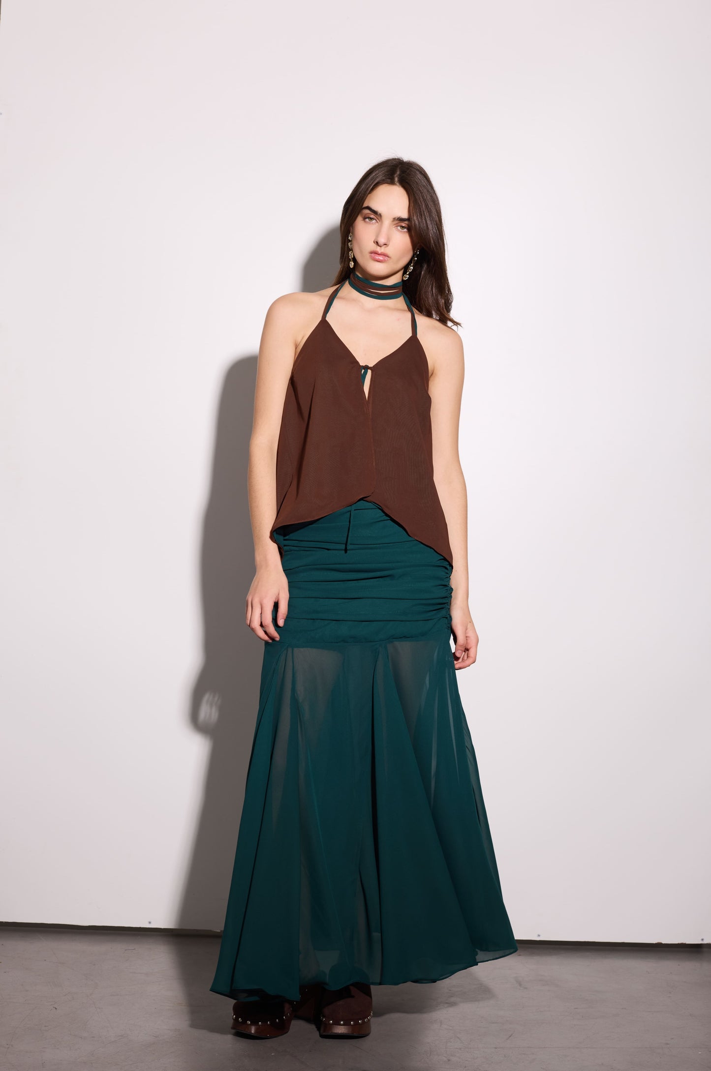 Top Cefalu Marron - PREVENTA ENTREGA 20/10