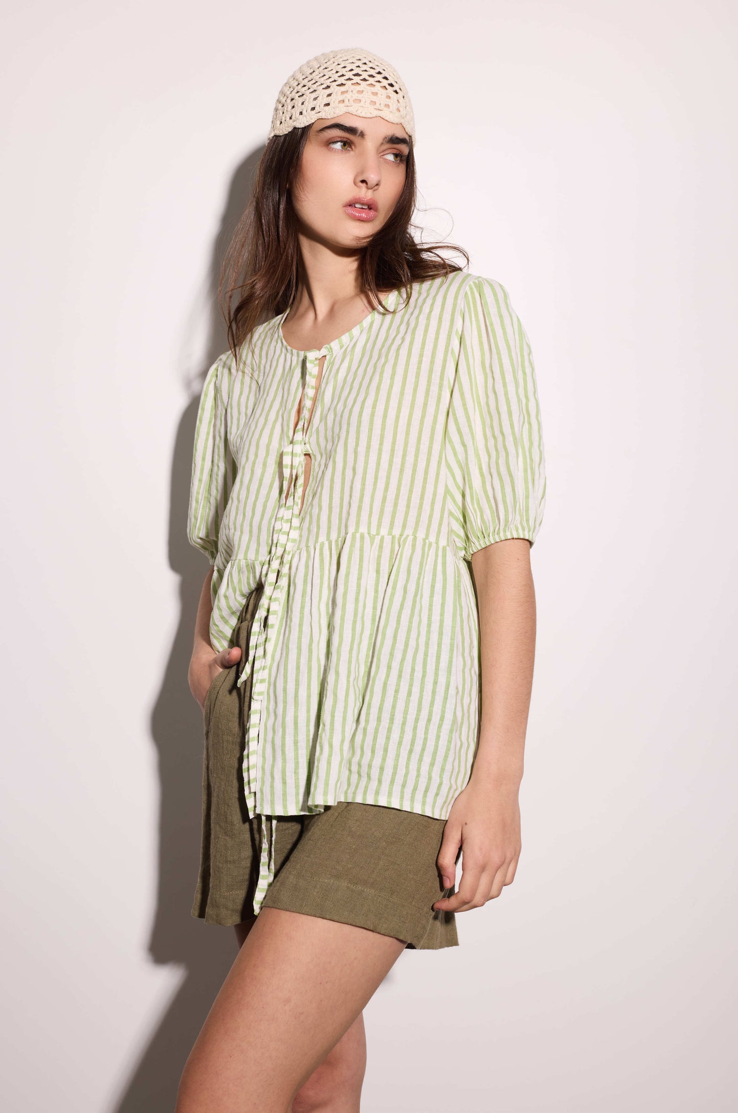 Camisa Langosta Verde