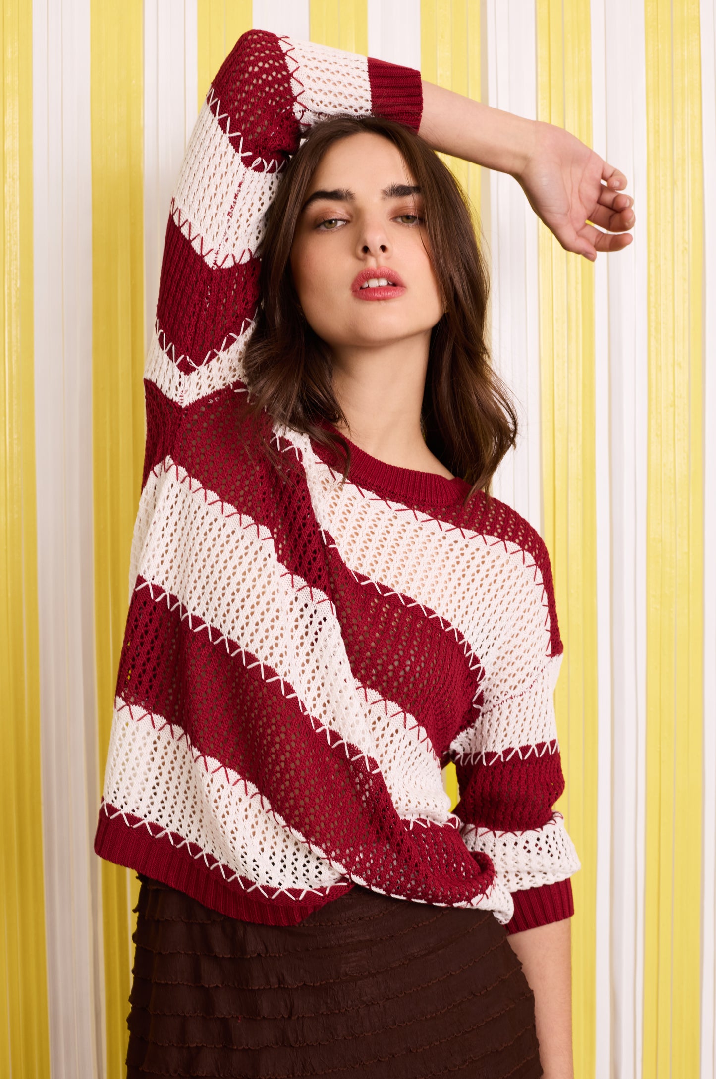 Sweater Beach Rojo