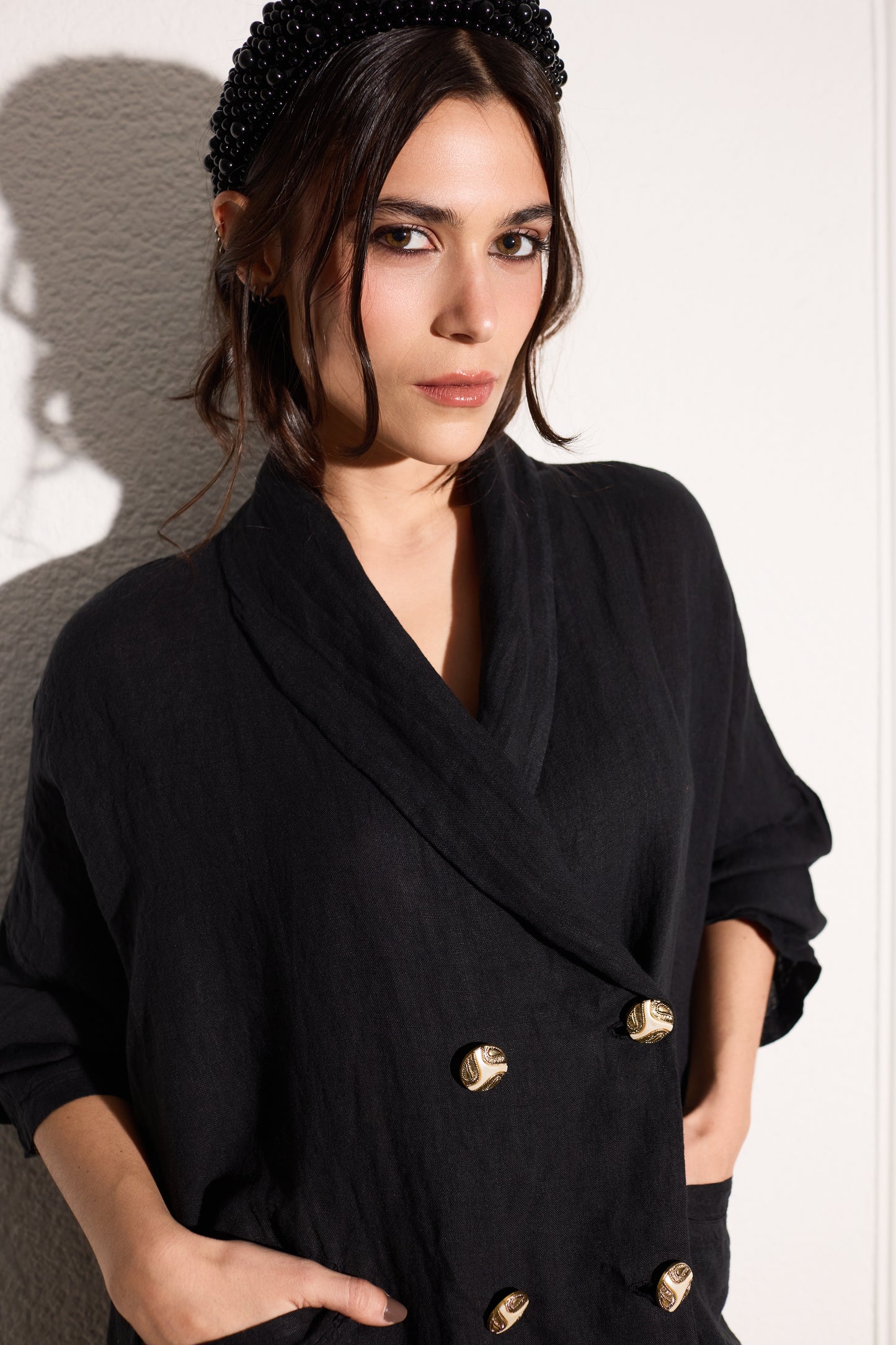 Blazer Pocker Negro