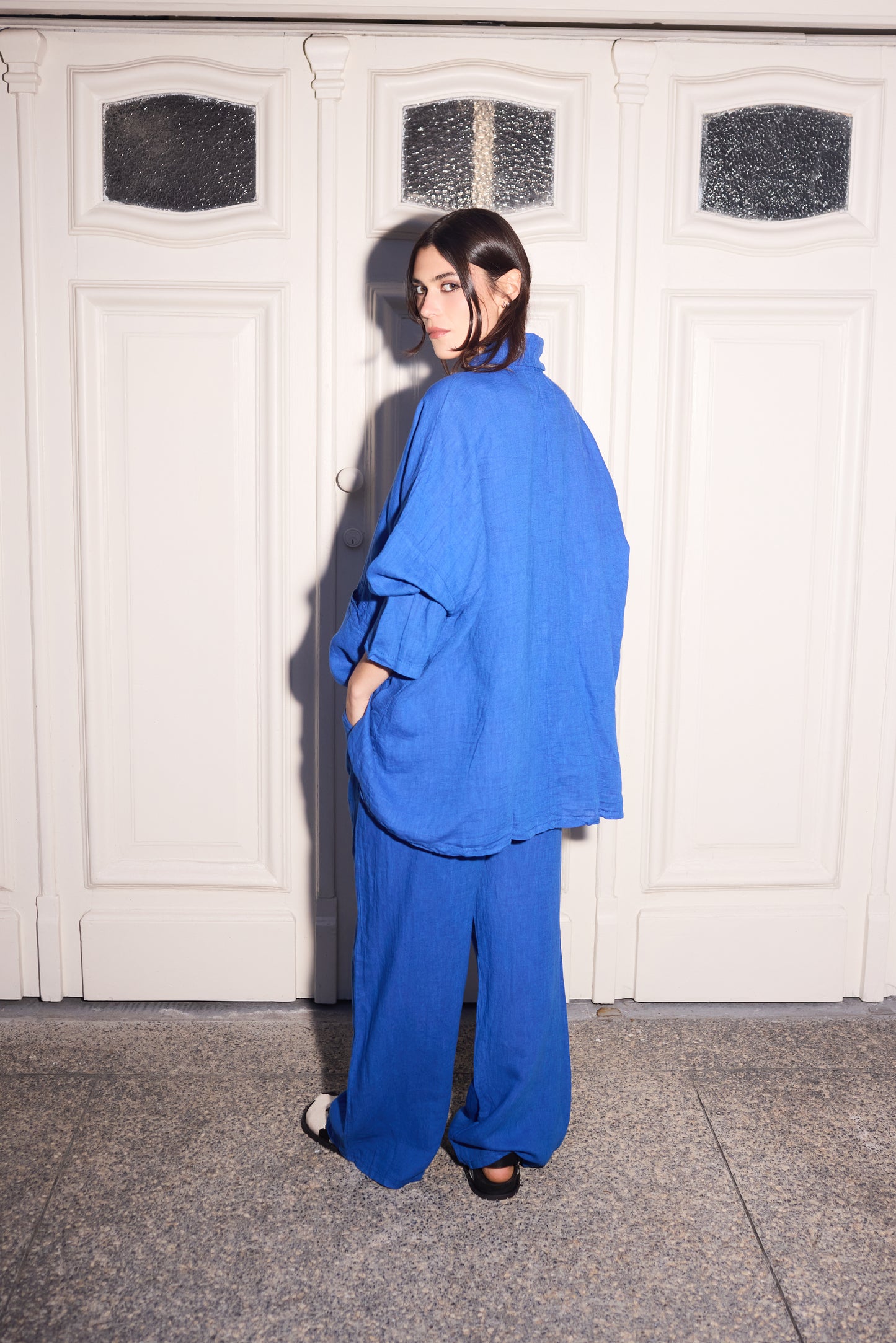 Blazer Pocker Azul