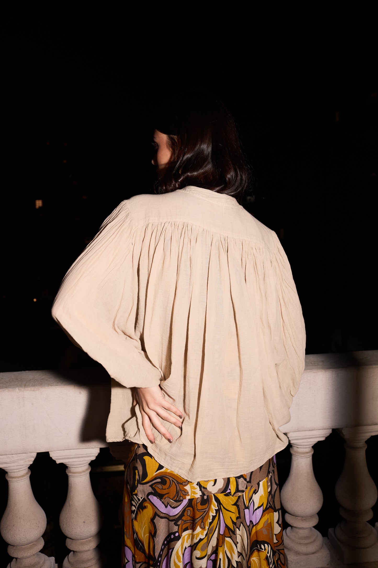 Camisa Faro Beige