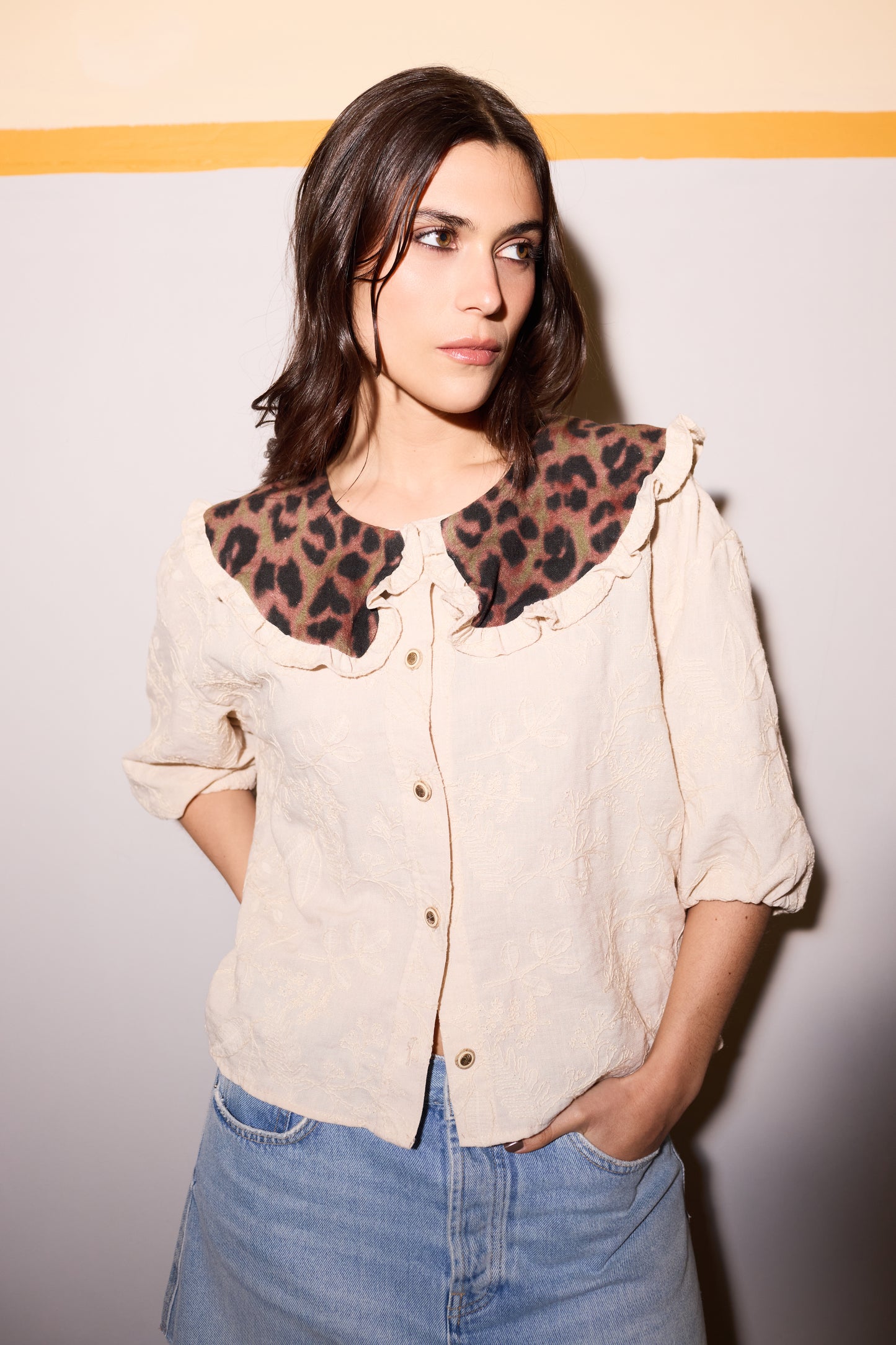 Camisa Rita Beige - PREVENTA ENTREGA 26/8
