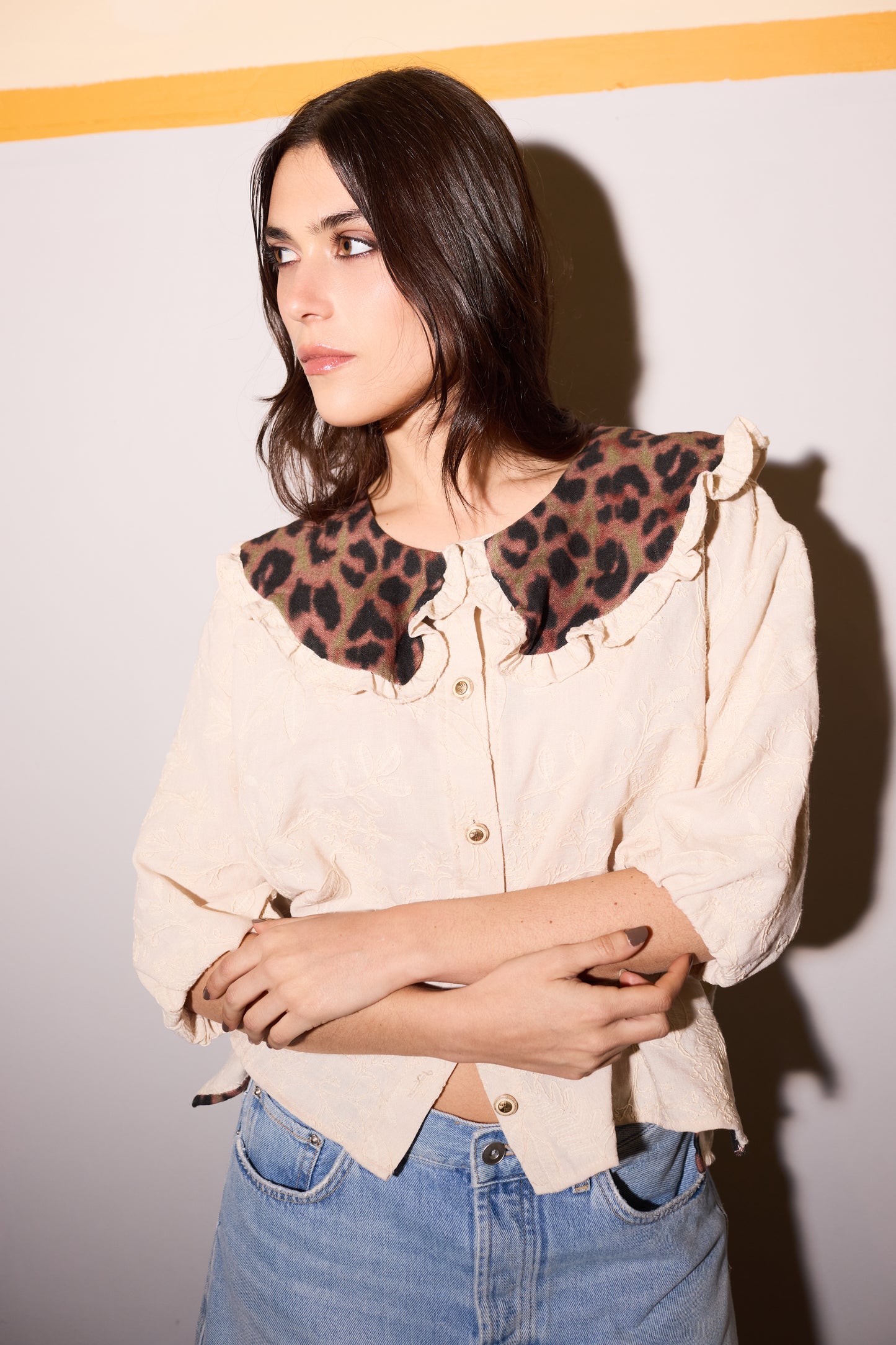 Camisa Rita Beige - PREVENTA ENTREGA 26/8