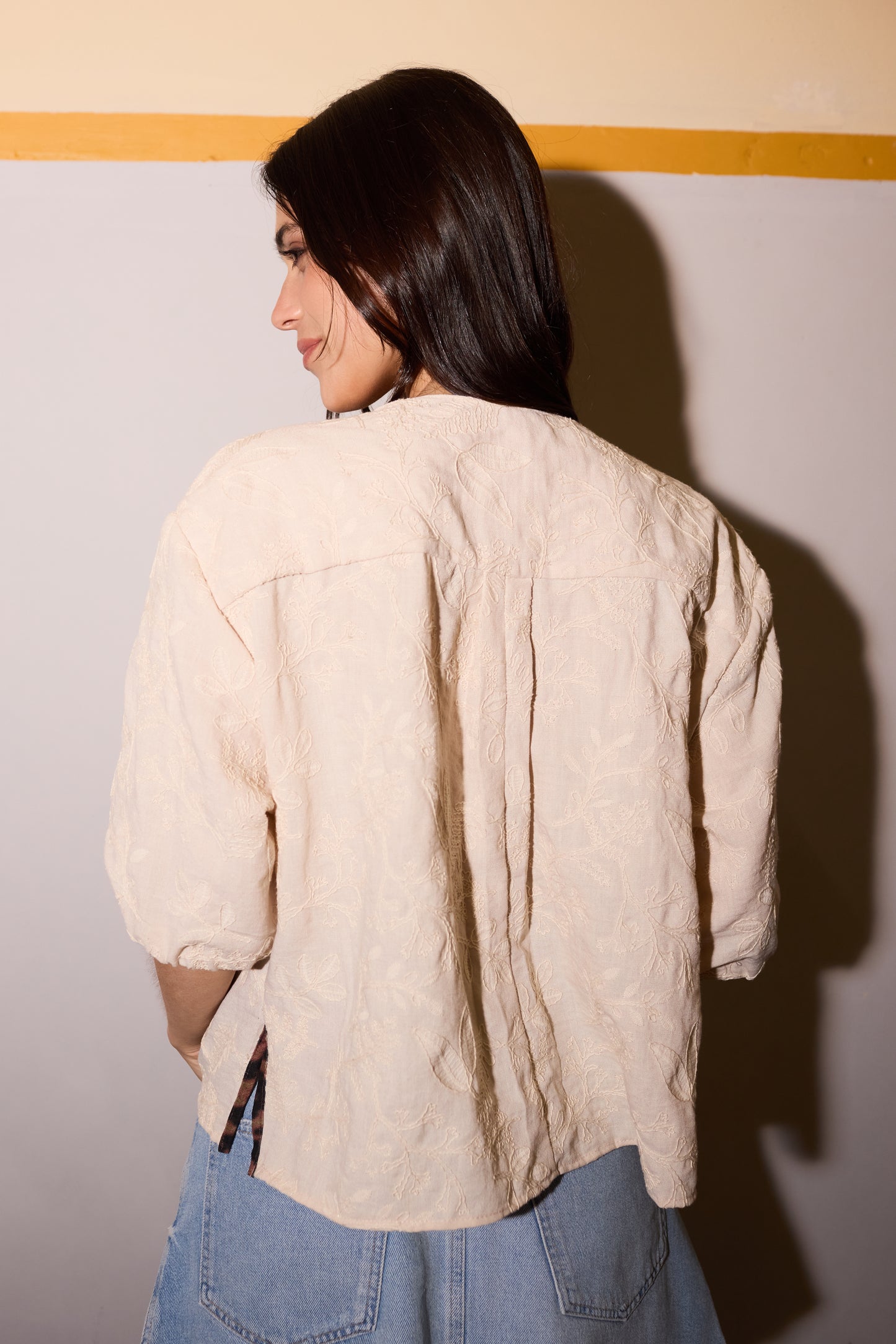 Camisa Rita Beige - PREVENTA ENTREGA 26/8