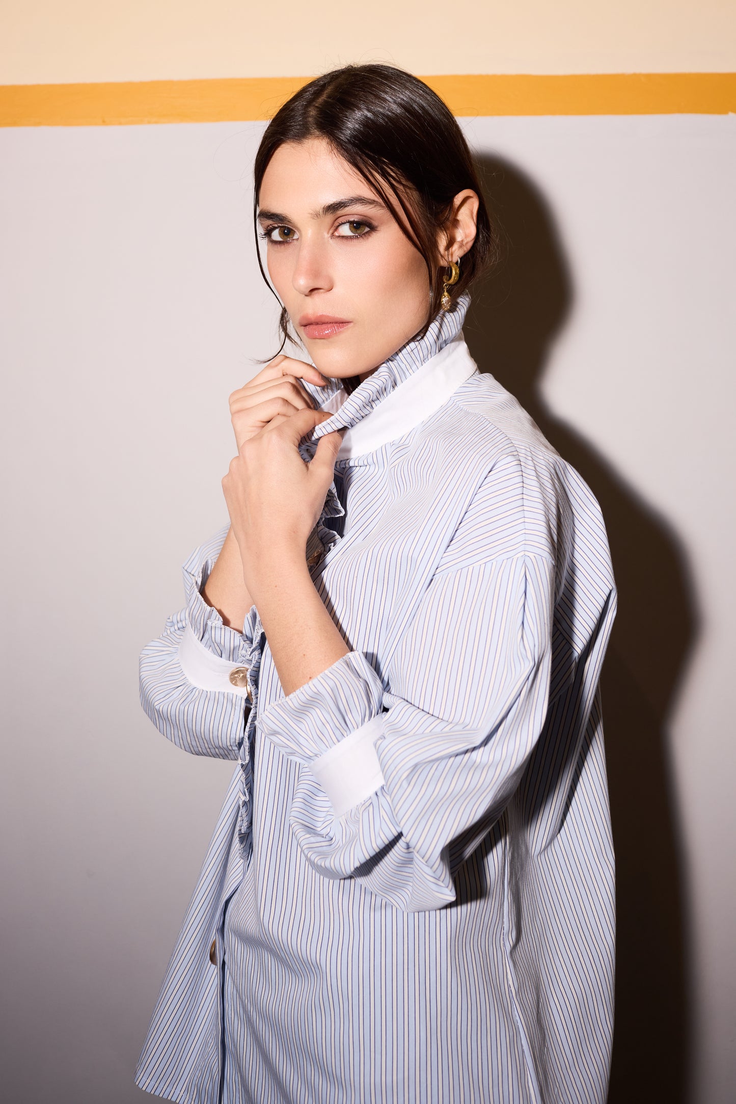 Camisa Hawai Celeste