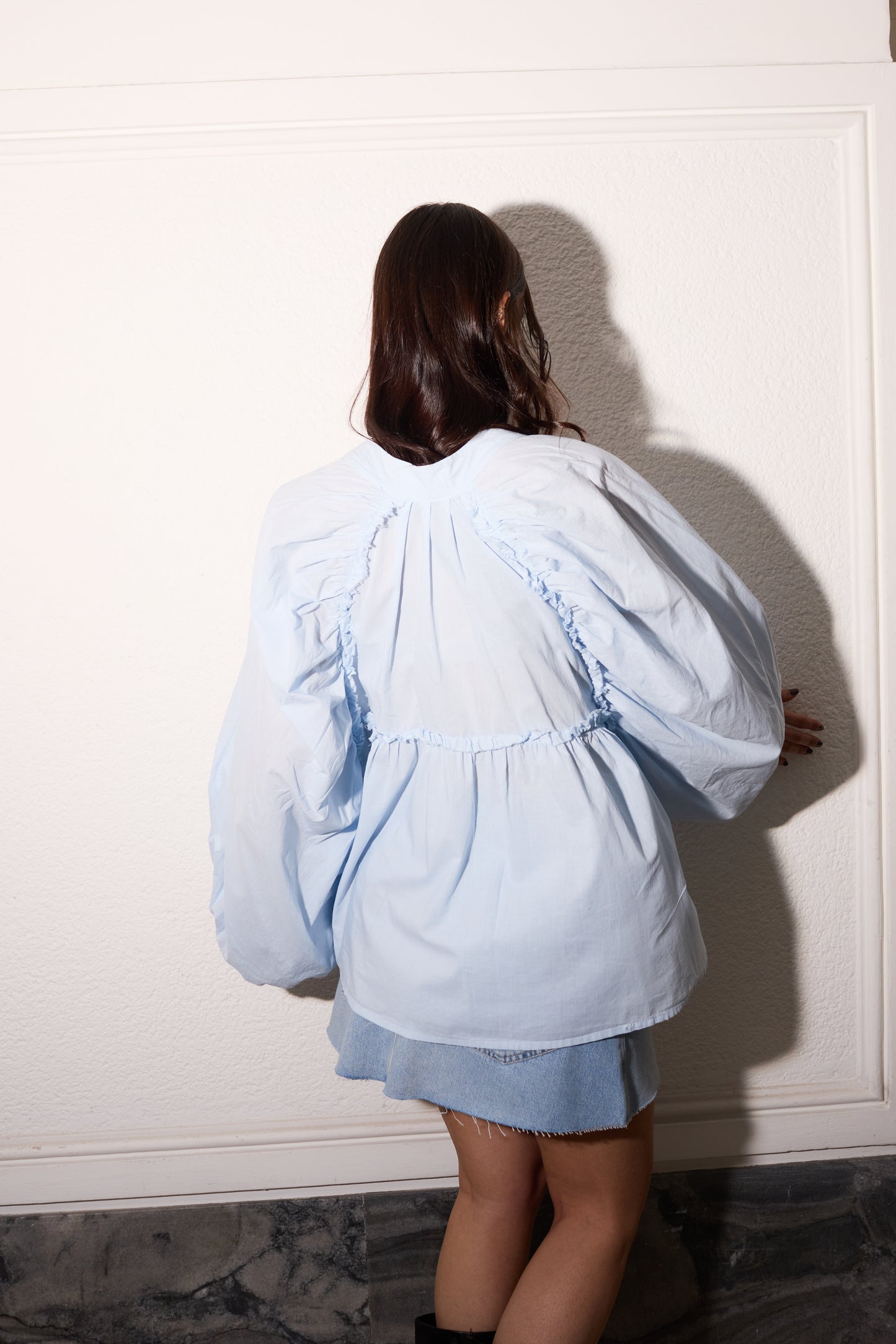 Camisa Pomodoro Celeste
