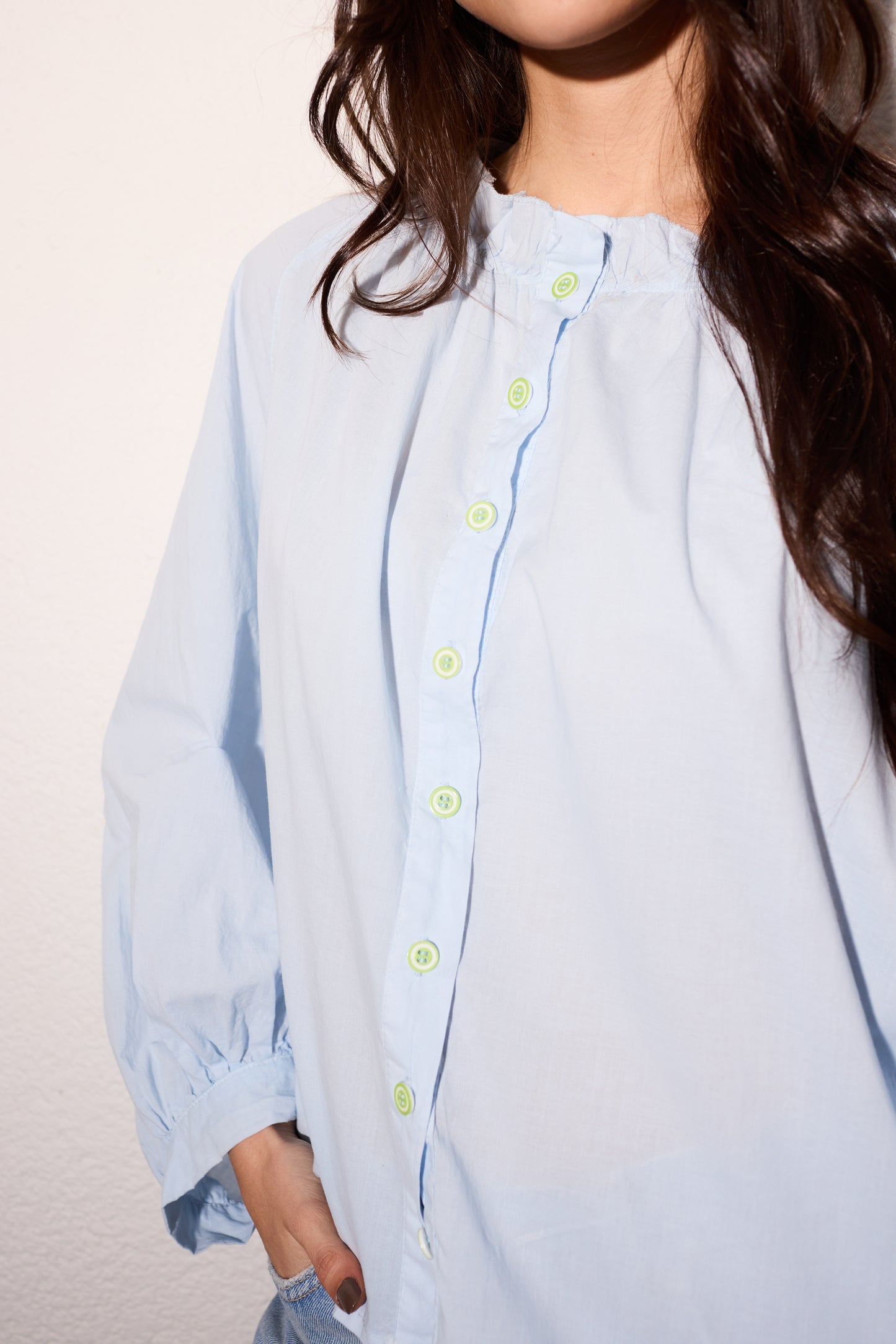 Camisa Pomodoro Celeste