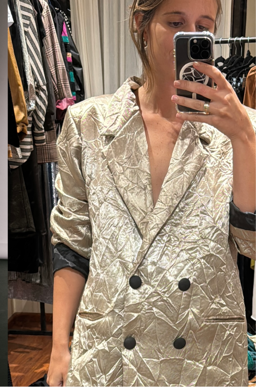 Blazer Agus Plateado