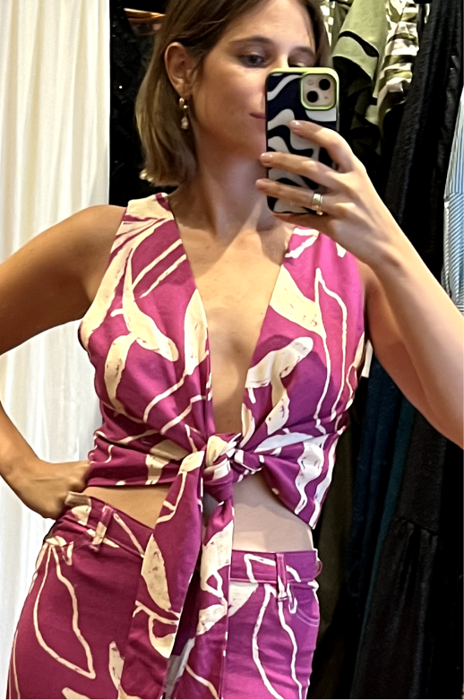 Top Perla Morado