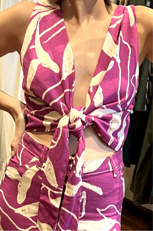 Top Perla Morado
