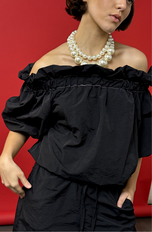 Blusa Fresa Black