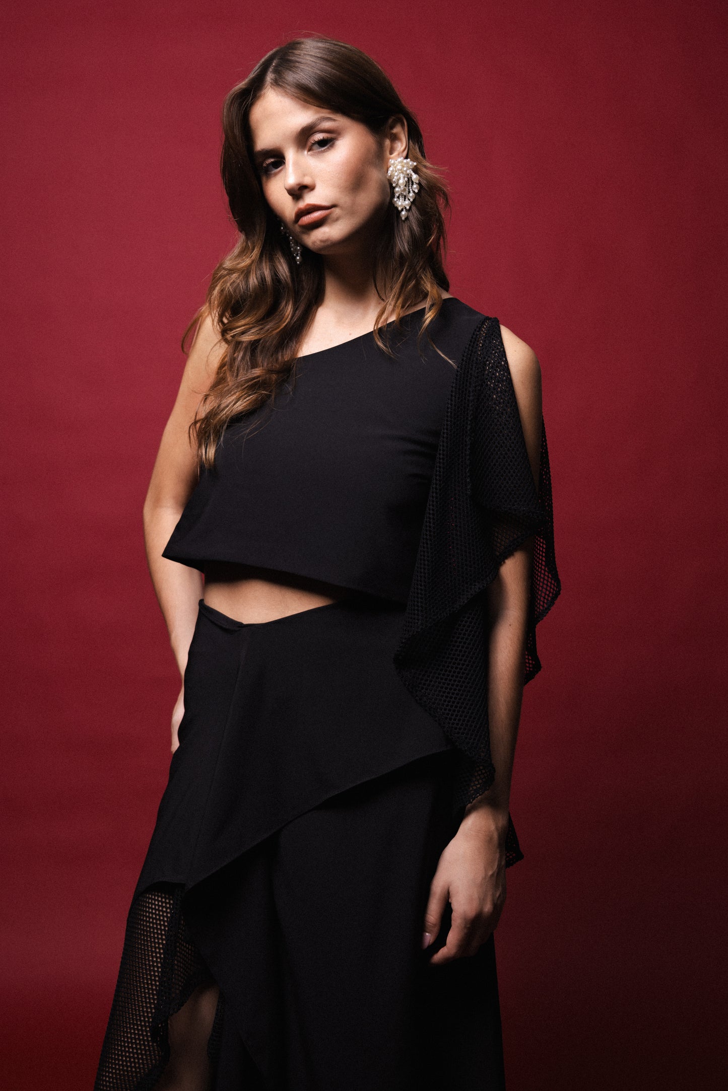 Top Arca Negro Red