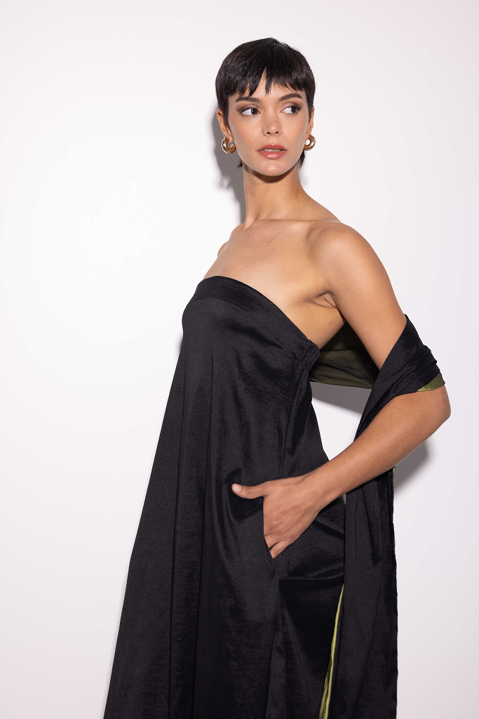 Vestido Cork Negro