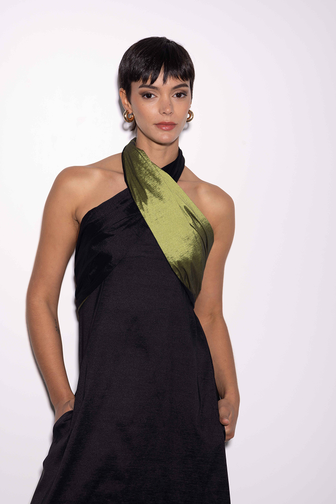 Vestido Cork Negro