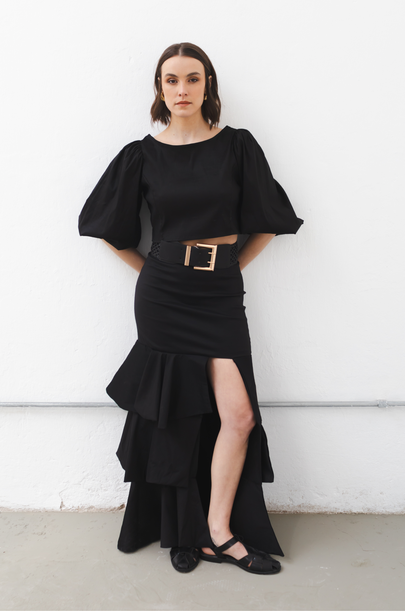 Falda Regina Negra