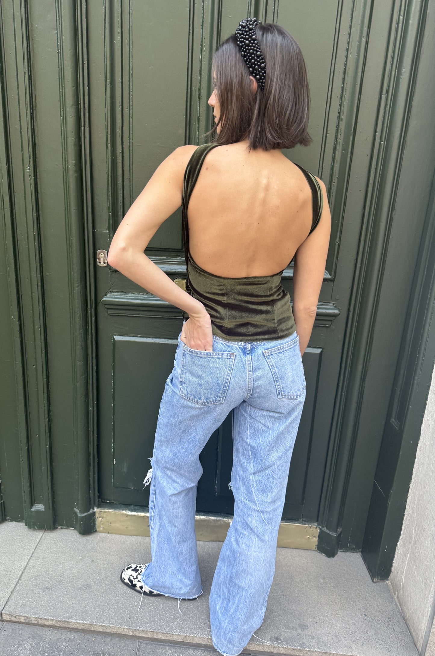Top Federica Verde