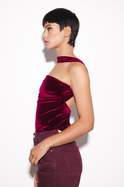 Top Federica Bordó Terciopelo