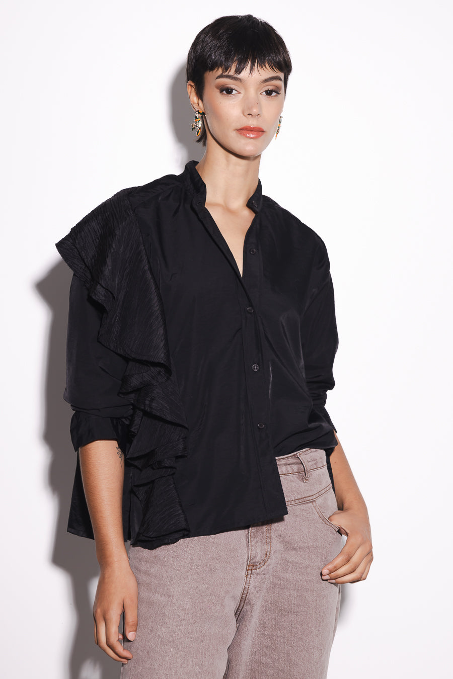 Camisa Simona Black