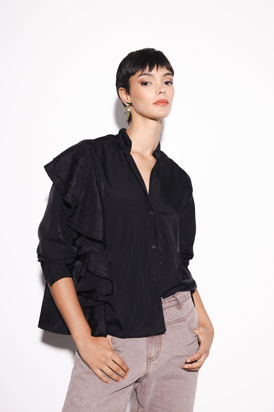 Camisa Simona Black