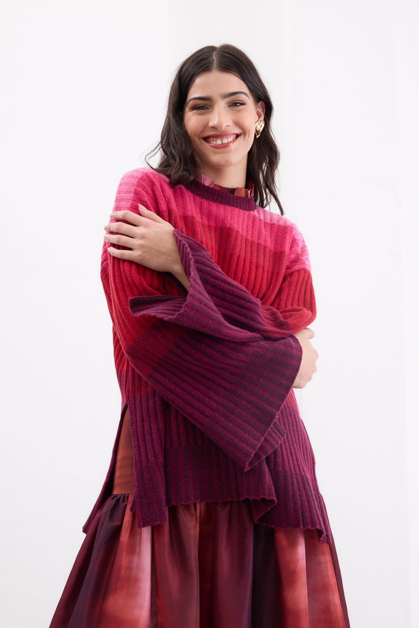 Sweater Mater Fucsia LANA