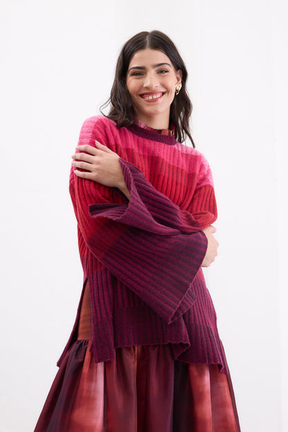 Sweater Mater Fucsia LANA