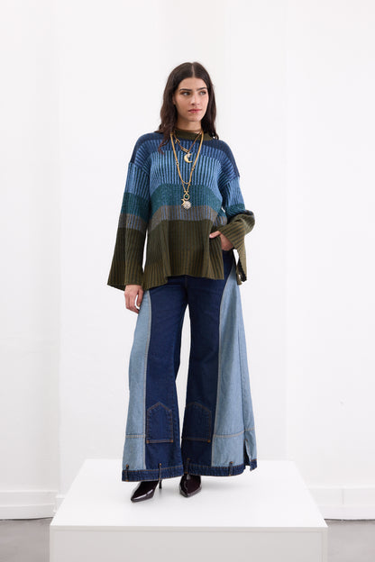 Sweater Mater Azul LANA
