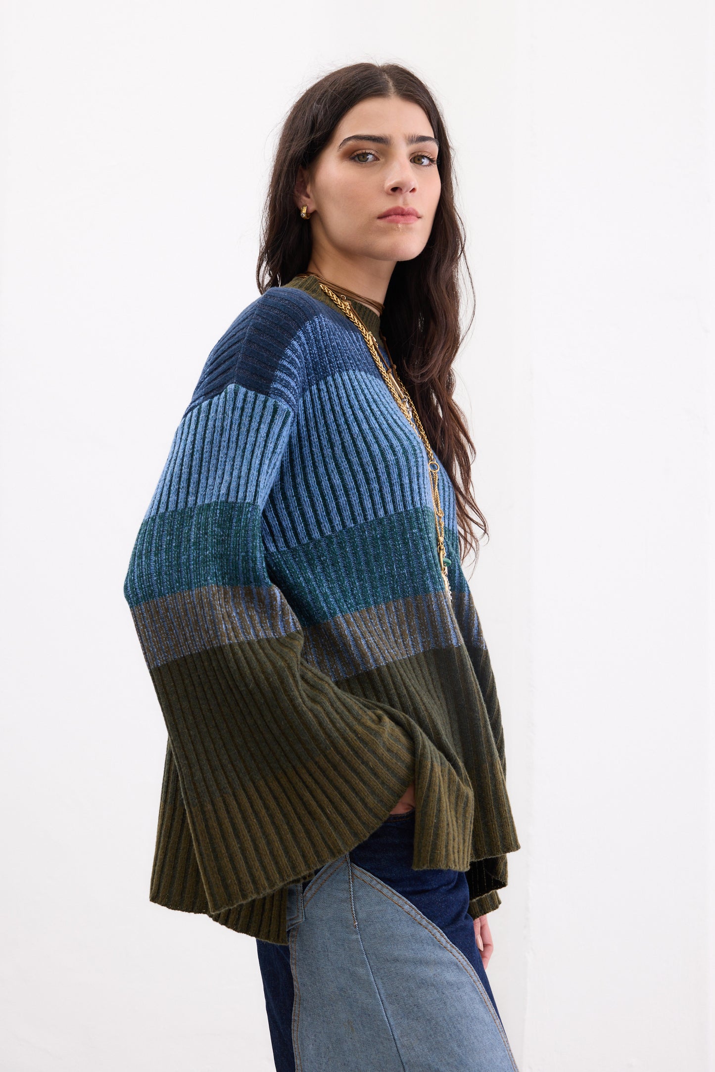 Sweater Mater Azul LANA