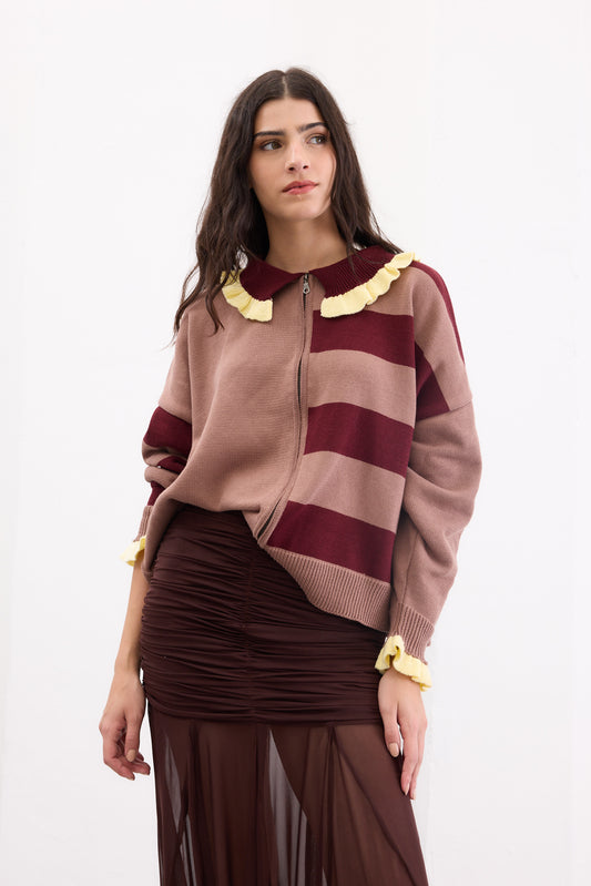 Cardigan Anne Bordó - PREVENTA ENTREGA 15/5