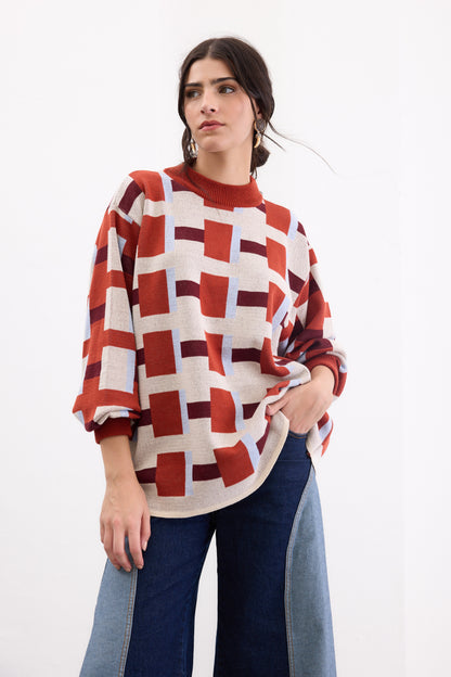 Sweater Amelia Terracota