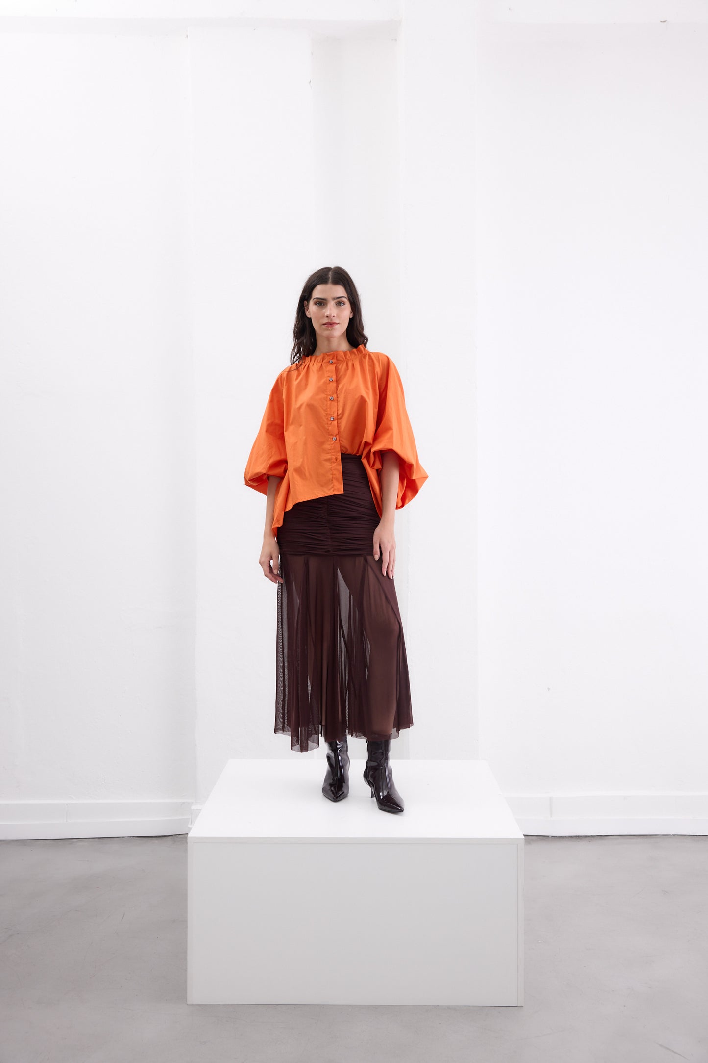 Camisa Pomodoro Naranja