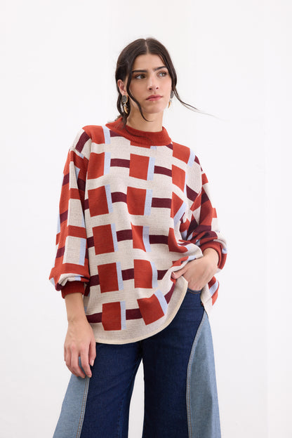 Sweater Amelia Terracota