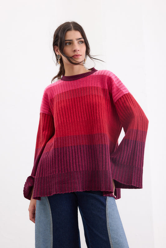 Sweater Mater Fucsia LANA - PREVENTA ENTREGA 15/4
