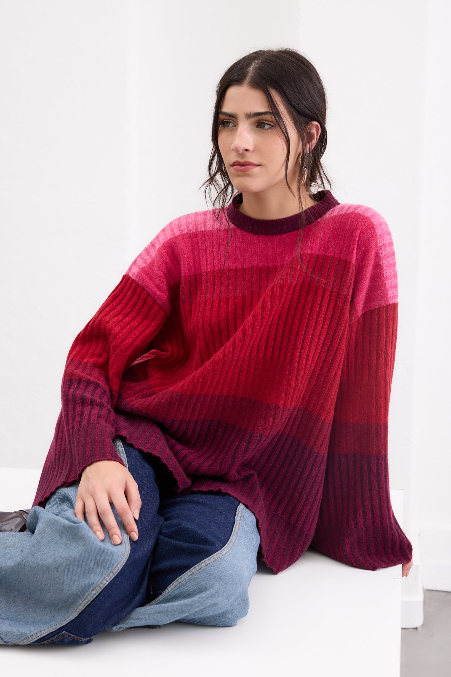 Sweater Mater Fucsia LANA