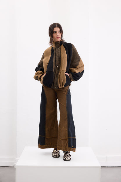 Campera Loop Marrón