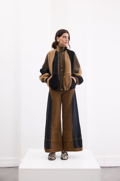 Campera Loop Marrón