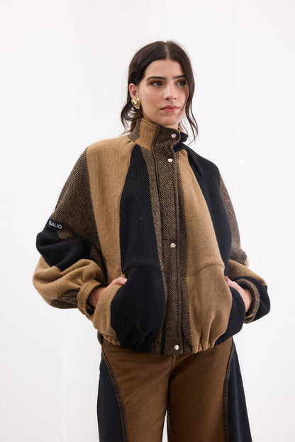 Campera Loop Marrón